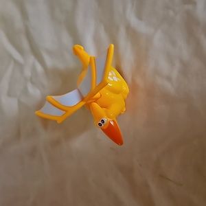 Dinosaur pull back wheel toy